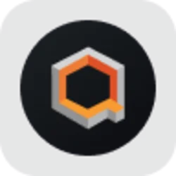 IonQ rStock (RIONQ) logo