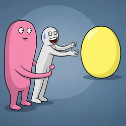 Running Away Balloon